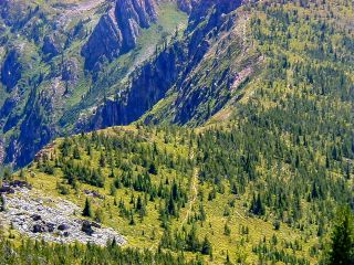 8 4 05 STATE LINE TRAIL ABOVE HEART LK