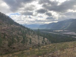 Mullan Road Above Scenic Rocks 105