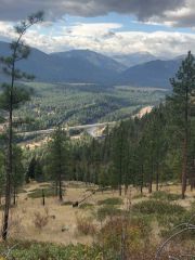 Mullan Road Above Scenic Rocks 111