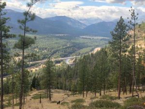 Mullan Road Above Scenic Rocks 112