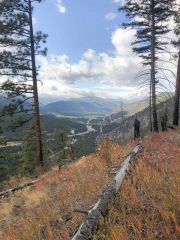 Mullan Road Above Scenic Rocks 120