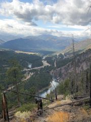 Mullan Road Above Scenic Rocks 121