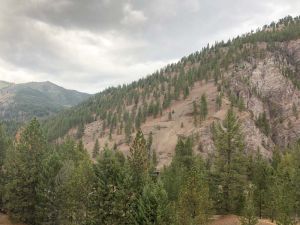 Mullan Road Above Scenic Rocks 128